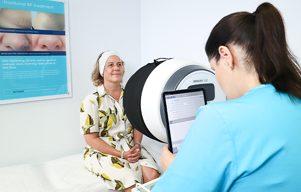 Advanced Observ 520 Skin analysis technology
